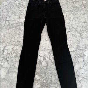 L'AGENCE Black High-rise Jean
